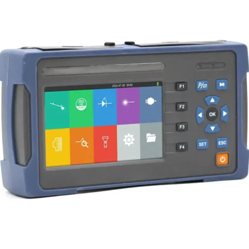 Handheld OTDR with Ethernet Tester Touchscreen Display - Specimen Track - Image 2