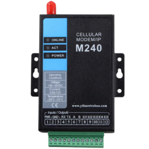 Industrial Wireless Modem with RS232 RS485 Connectivity - Specimen Track