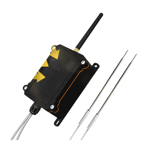 LoRaWAN Wireless Temperature Tag With Dual Sensors - Specimen Track