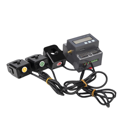 Three-Phase DIN Rail Smart Power Meter with LCD Display - Specimen Track - Image 2