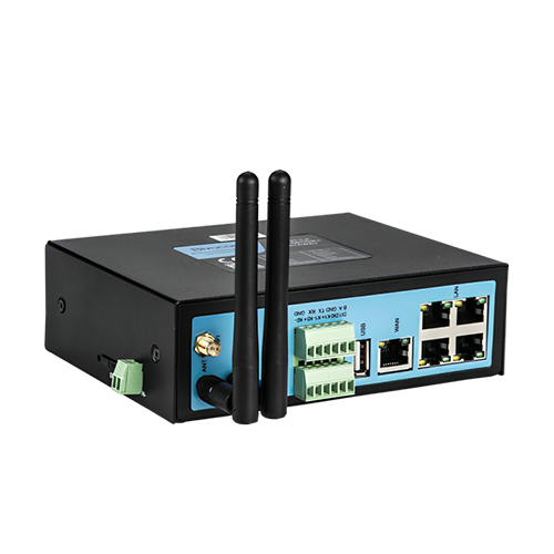 Industrial PoE Smart Gateway for Serial, Ethernet, DI/DO & Bluetooth Sensors - Specimen Track - Image 2