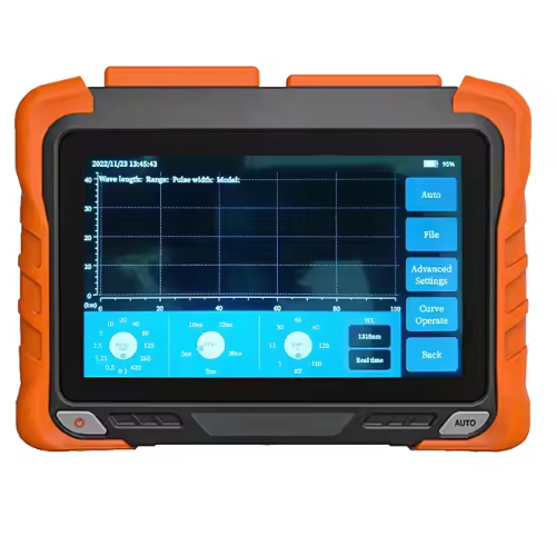 Handheld Fiber Optic Tester with Ethernet Test Support - Specimen Track