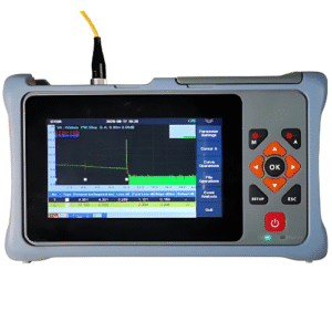 Fiber OTDR Mini Tester with Portable Power Support - Specimen Track