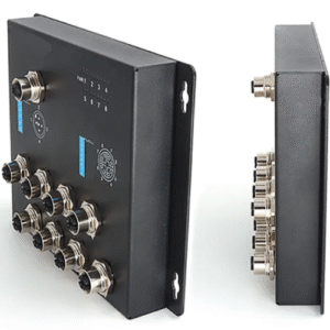 8 Port Ethernet Switch with PoE+ and M12 Connectors - Specimen Track