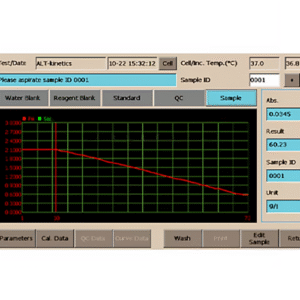 Multiple Function Clinical Analyzer with Touch Screen - Specimen Track