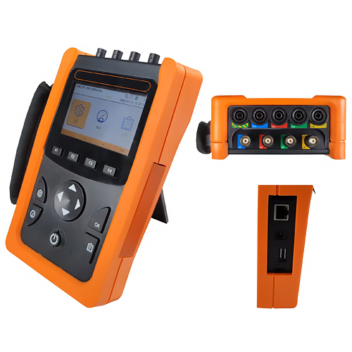 Handheld Power Quality Analyzer with 32 GB Storage - Specimen Track