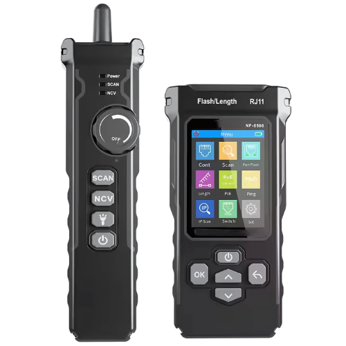 BT POE Lan Tester with Low Voltage Prompt Feature - Specimen Track