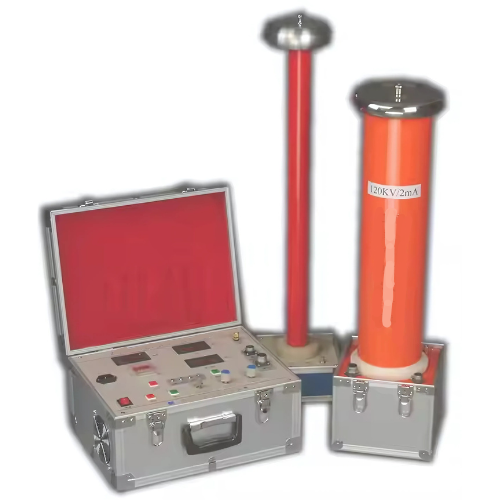 DC High Voltage Generator 60 to 600 Kv with Stable DC Output - Specimen Track