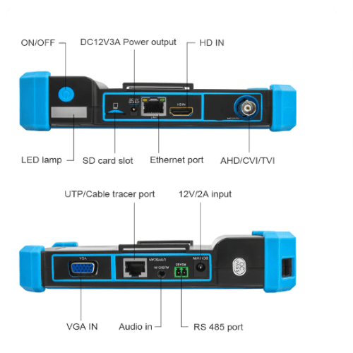 Specimen Track Full HD IP Camera IPC CCTV Cable Tester - Image 4