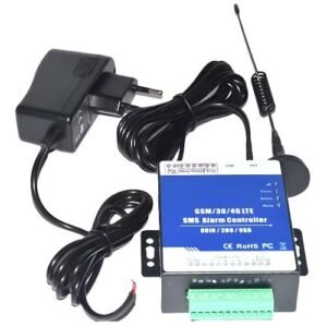 GSM 2G Cellular SMS Alarm Controller with Relay Outputs and USB Port - Specimen Track
